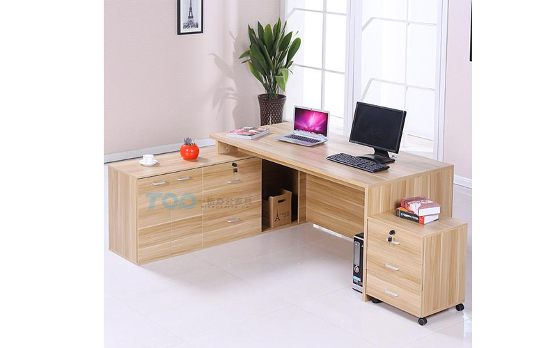 深圳一格暖色調(diào)大班臺 深圳一格暖色調(diào)大班臺