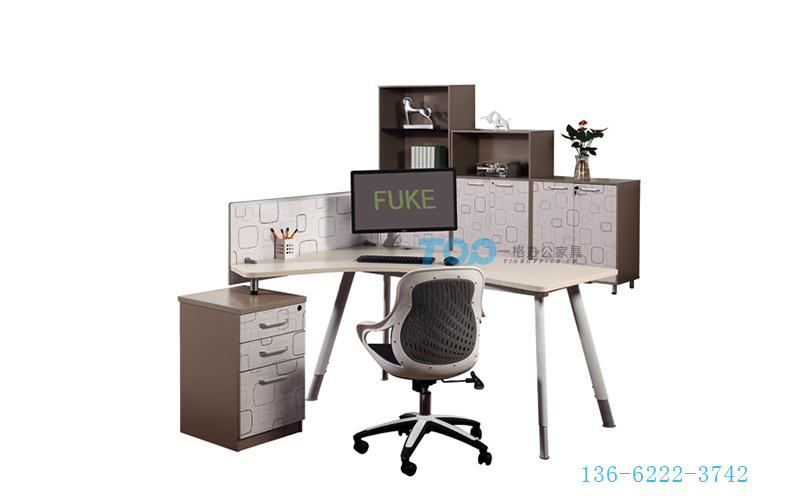 一格屏風(fēng)辦公桌 一格屏風(fēng)辦公桌