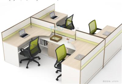 十字型屏風(fēng)辦公卡位,多位屏風(fēng)辦公桌