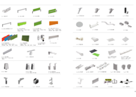 折疊培訓(xùn)桌配件不單銷售