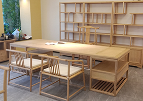 白蠟?zāi)緦嵞景嗯_、洽談臺